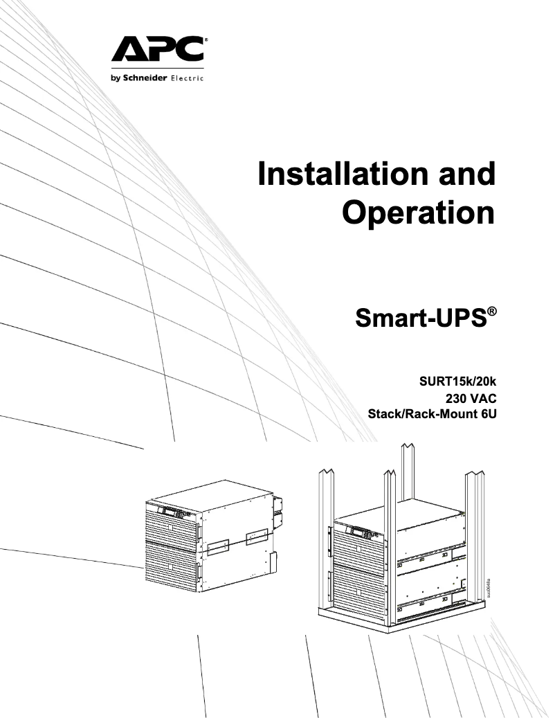 Image de la première page du manuel de l'appareil SURT15KRMXLI