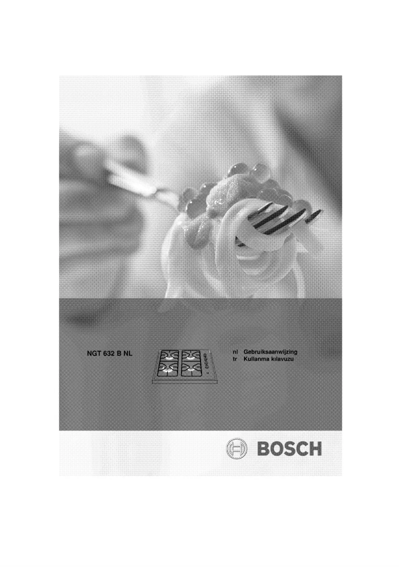 Page 1 de la notice Manuel utilisateur Bosch NGT632BNL