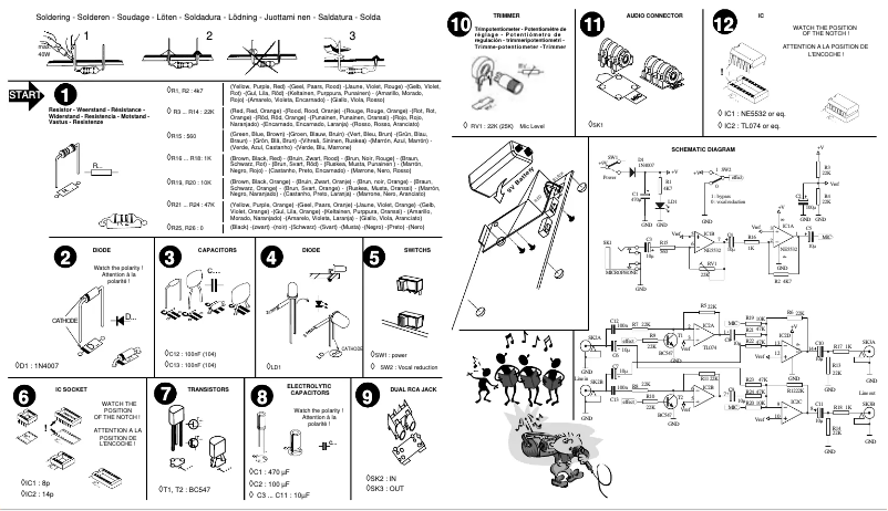 Image de la première page du manuel de l'appareil MK140