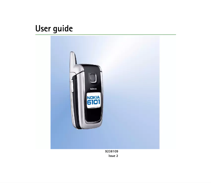 Page n°1 - Manuel utilisateur Ansel 6101