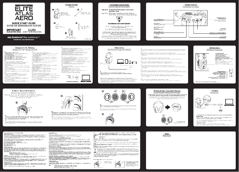 Page n°1 - Manuel utilisateur Roccat Elite Atlas Aero