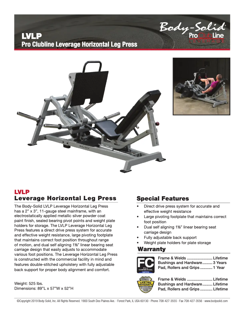 Image de la première page du manuel de l'appareil LVLP