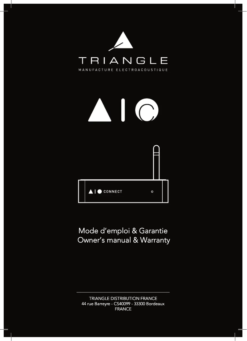 Image de la première page du manuel de l'appareil AIO C