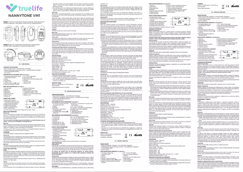 Image de la première page du manuel de l'appareil NannyTone VM1