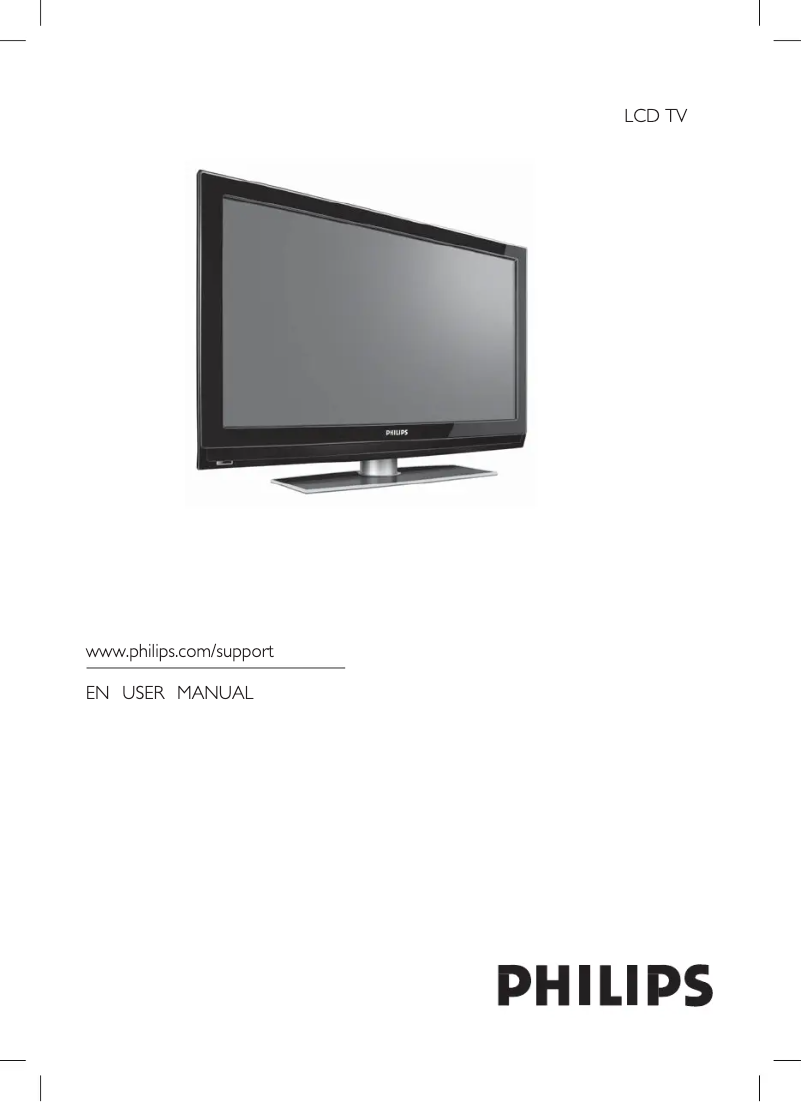 Page 1 of the manual User Manual Philips 42PFL7532D