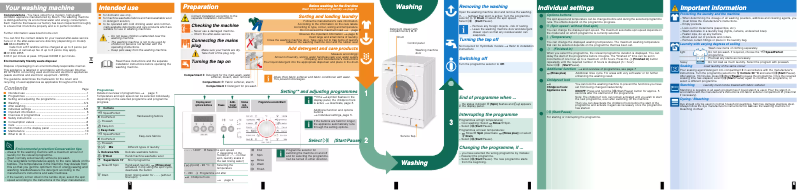 Página 1 del manual Manual de usuario Bosch WAE28267NL