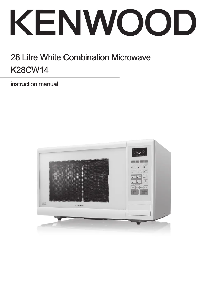 Page 1 de la notice Manuel utilisateur Kenwood K28CW14