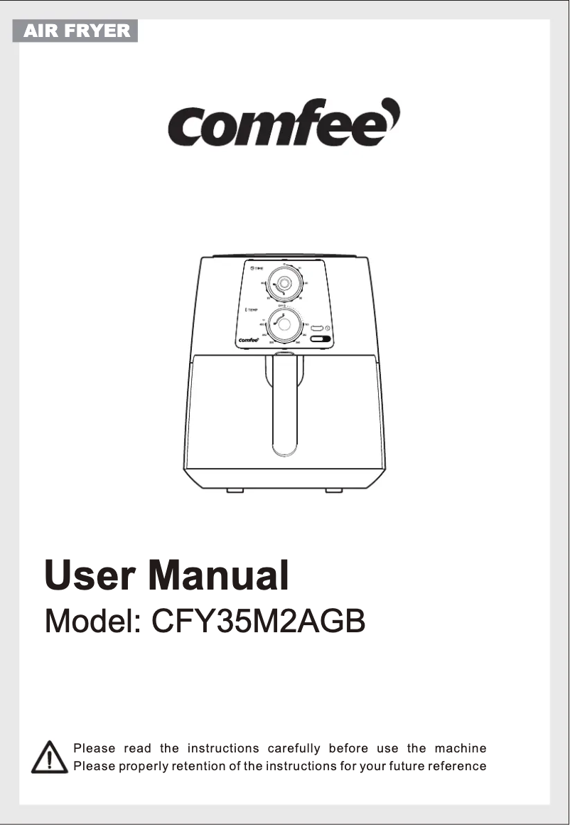 Página 1 del manual Manual de usuario Comfee CFY35M2AGB
