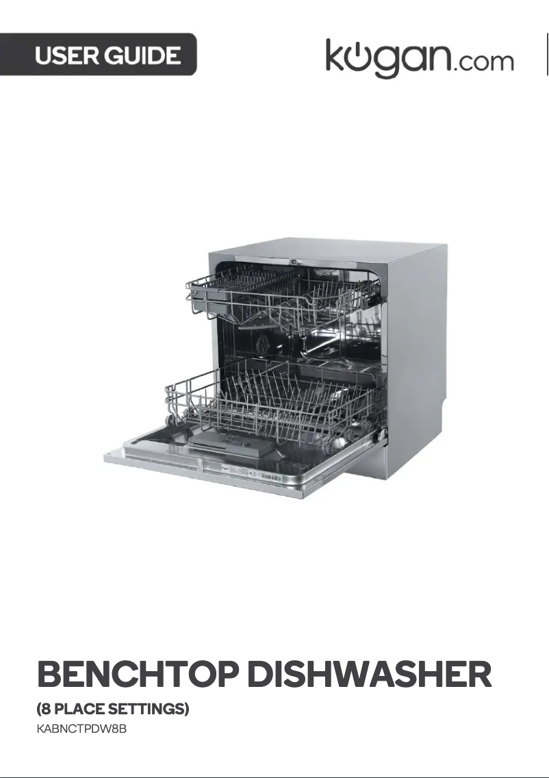 Page 1 de la notice Manuel utilisateur Kogan KABNCTPDW8B