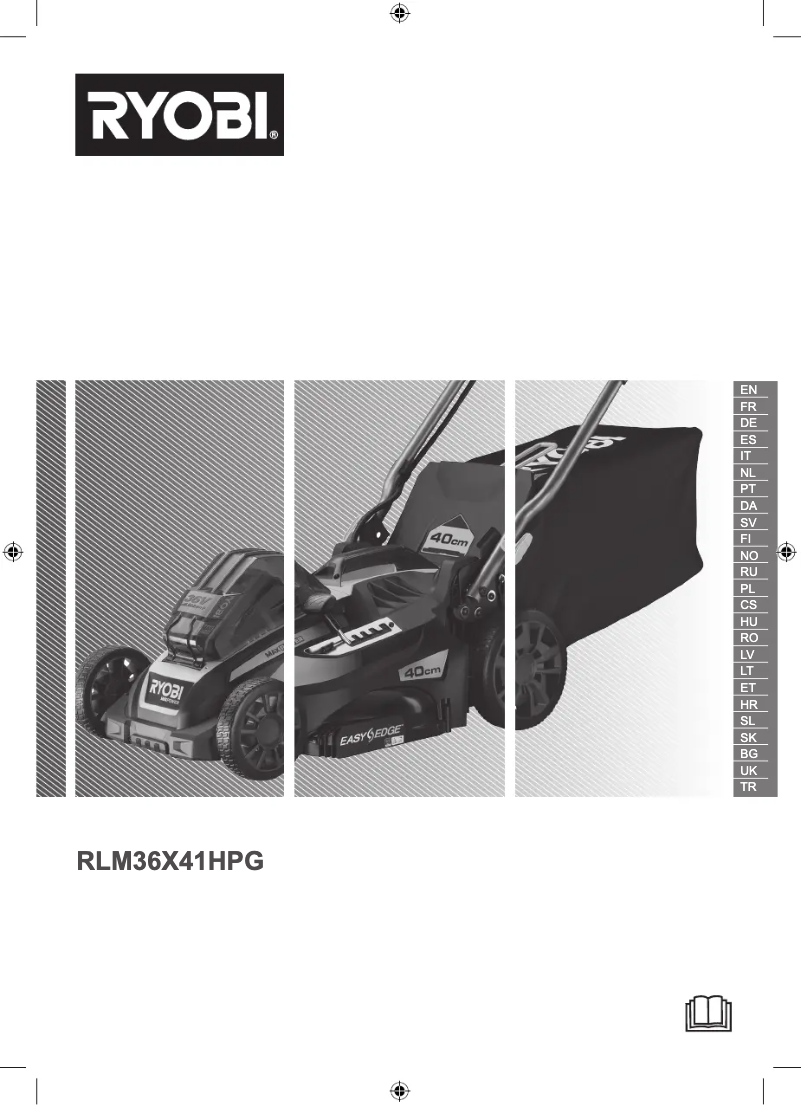 First page image of the manual for Max Power RLM36X41H50PG