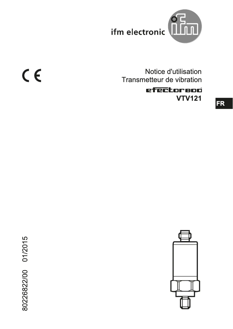 Image de la première page du manuel de l'appareil VTV121