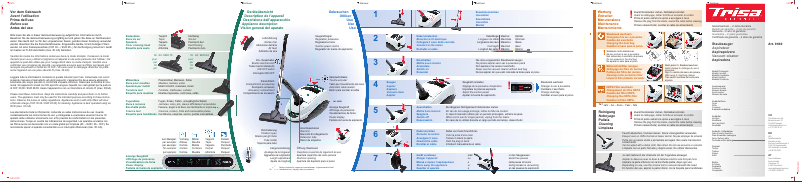 Page n°1 - Manuel utilisateur Trisa Professional Clean 2200 T6042