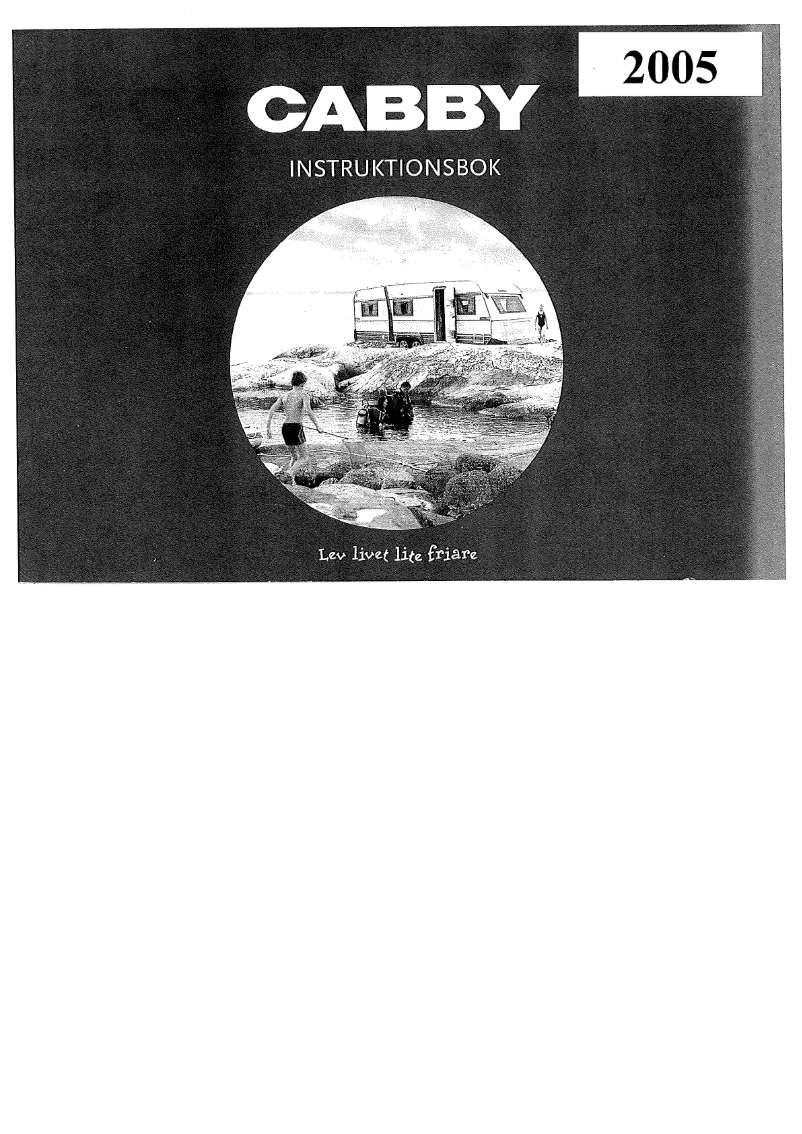 Page 1 de la notice Manuel utilisateur Cabby 2005