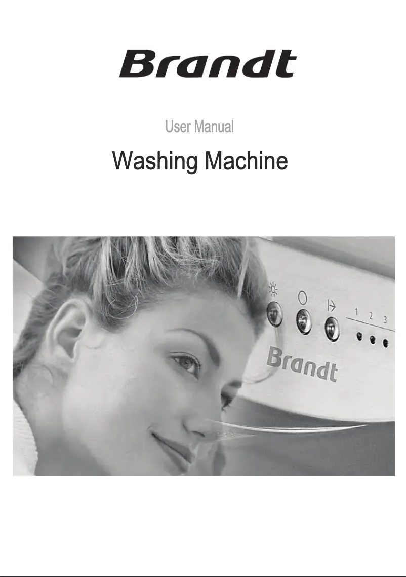 Page n°1 - Manuel utilisateur Brandt BWF714SWE
