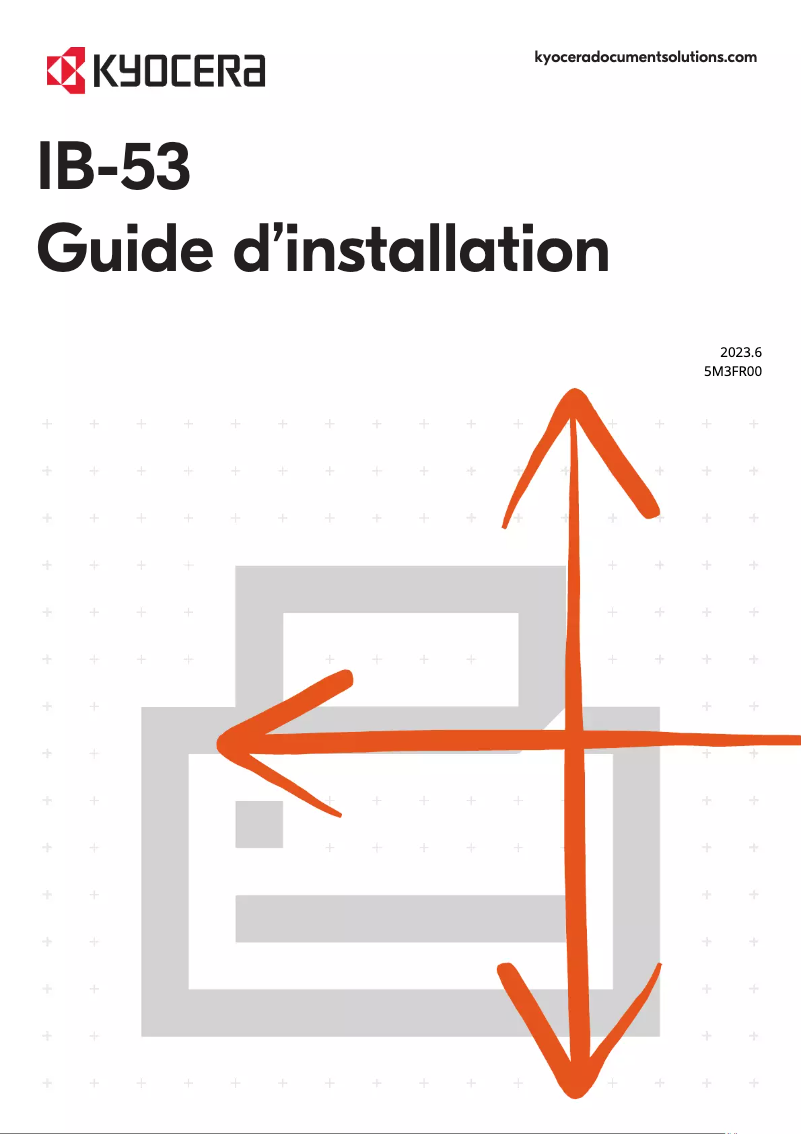 Page 1 de la notice Manuel utilisateur Kyocera ECOSYS MA3500cifx