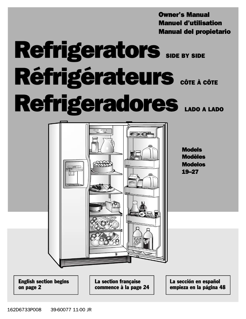 Page n°1 - Guide d'installation Hotpoint CSX20BABAD