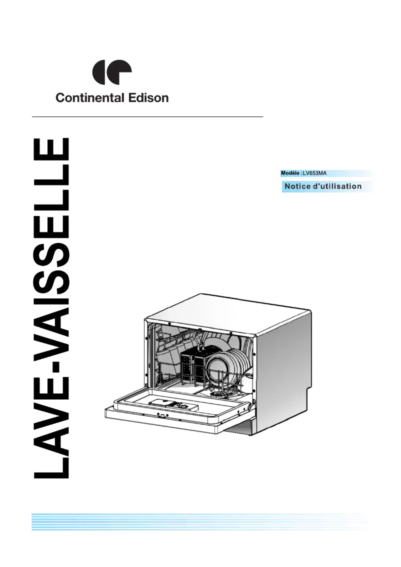 Image de la première page du manuel de l'appareil CELV653MA