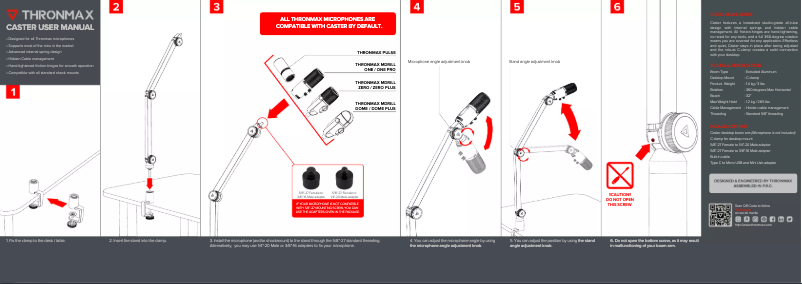 Imagen de la primera página del manual del dispositivo S2