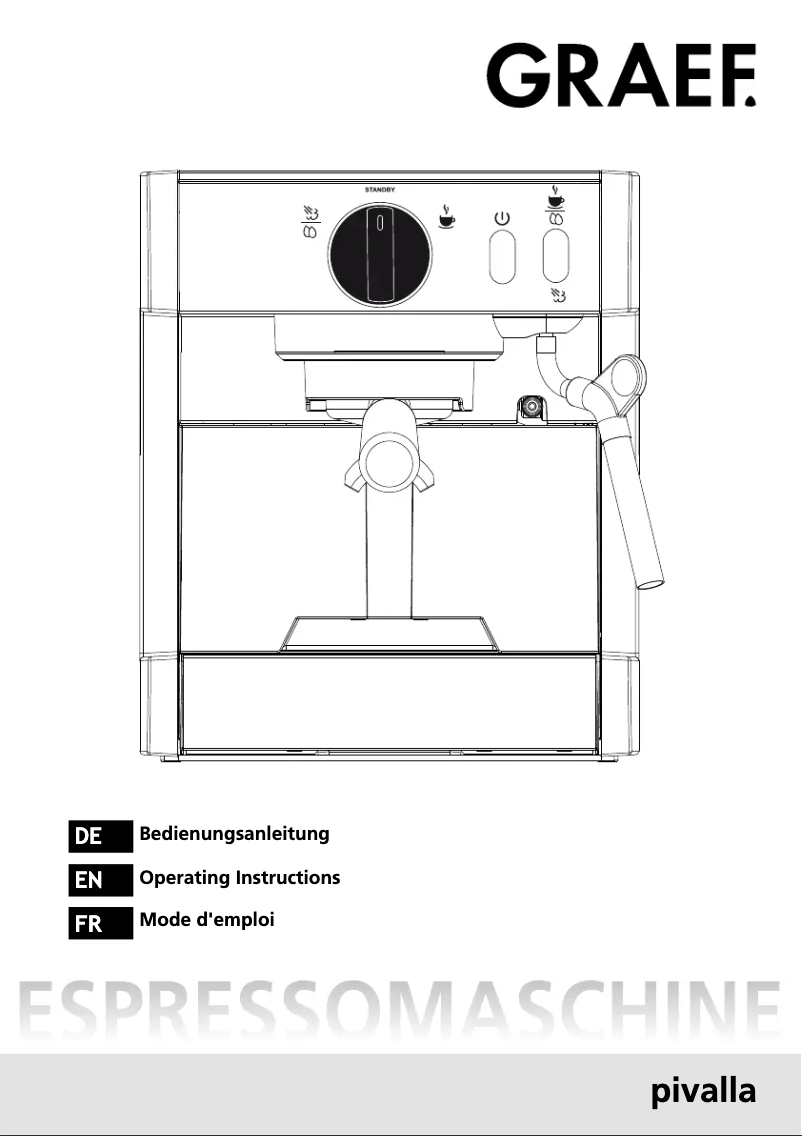 Image de la première page du manuel de l'appareil Pivalla