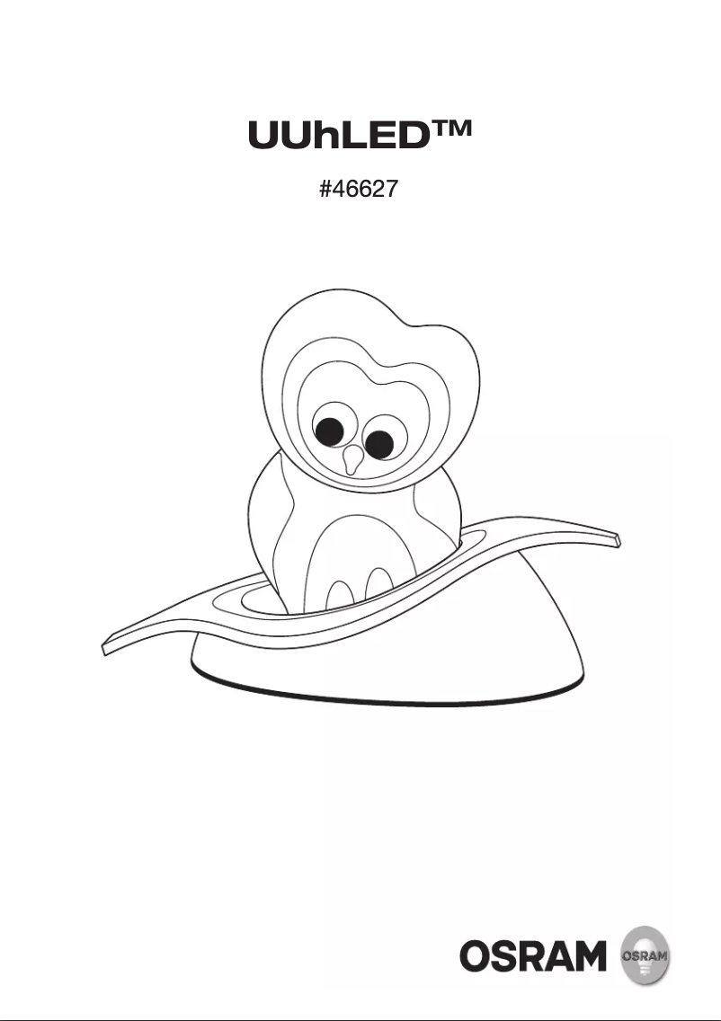 Page 1 de la notice Manuel utilisateur Osram UUhLED