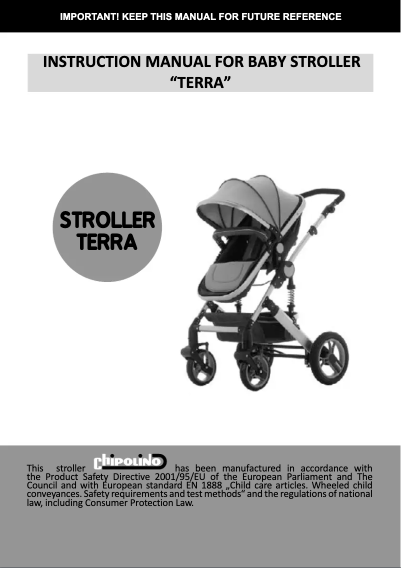 Imagen de la primera página del manual del dispositivo Terra