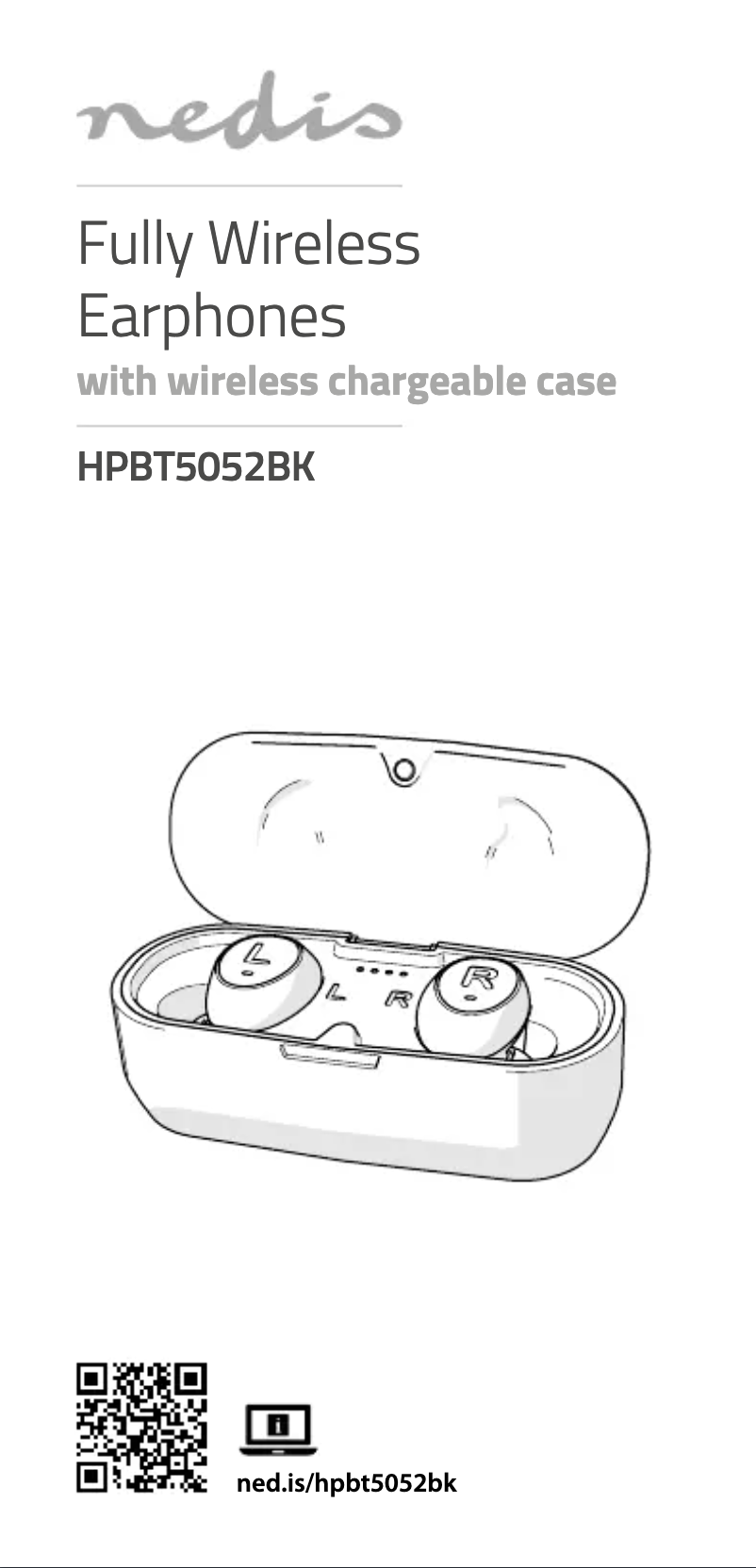 Imagen de la primera página del manual del dispositivo HPBT5052BK