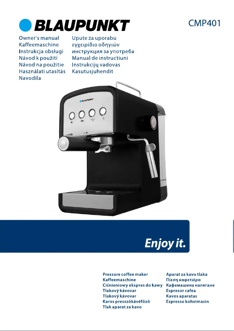 Page 1 de la notice Manuel utilisateur Blaupunkt CMP401