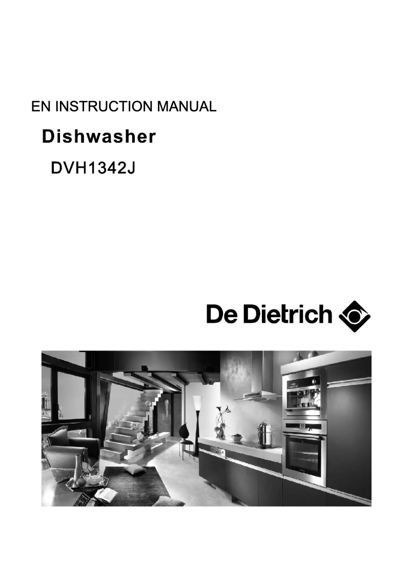 Page 1 de la notice Manuel utilisateur De Dietrich DVH1342J
