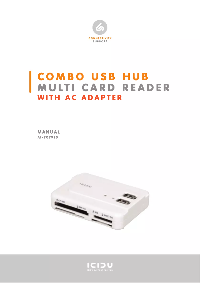 Página 1 del manual Manual de usuario Icidu AI-707925