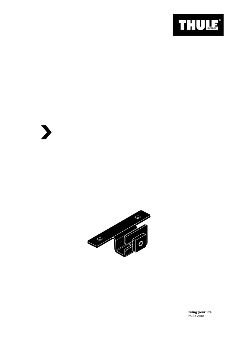 Page n°1 - Manuel utilisateur Thule SmartClamp System