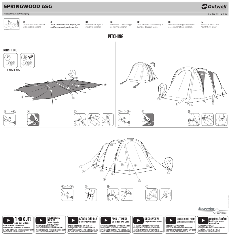 Image de la première page du manuel de l'appareil Springwood 6SG
