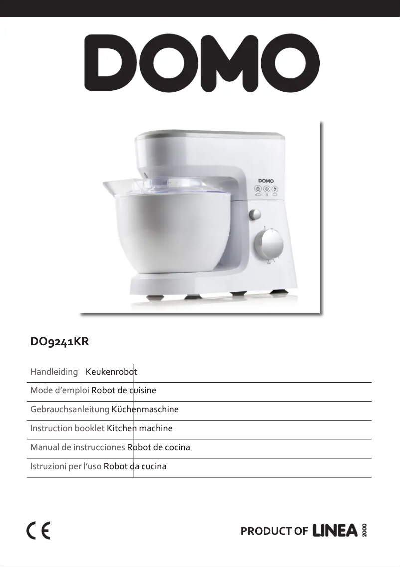 Page 1 de la notice Manuel utilisateur Domo DO9241KR