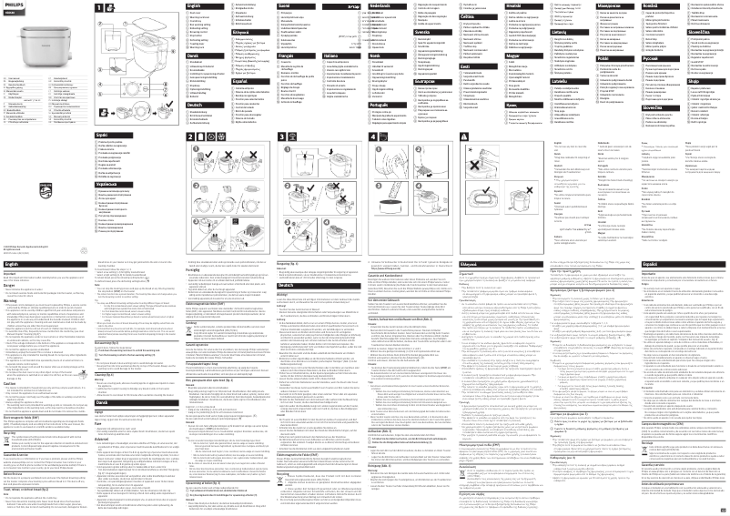 Page n°1 - Manuel utilisateur Philips Daily Collection HD2640