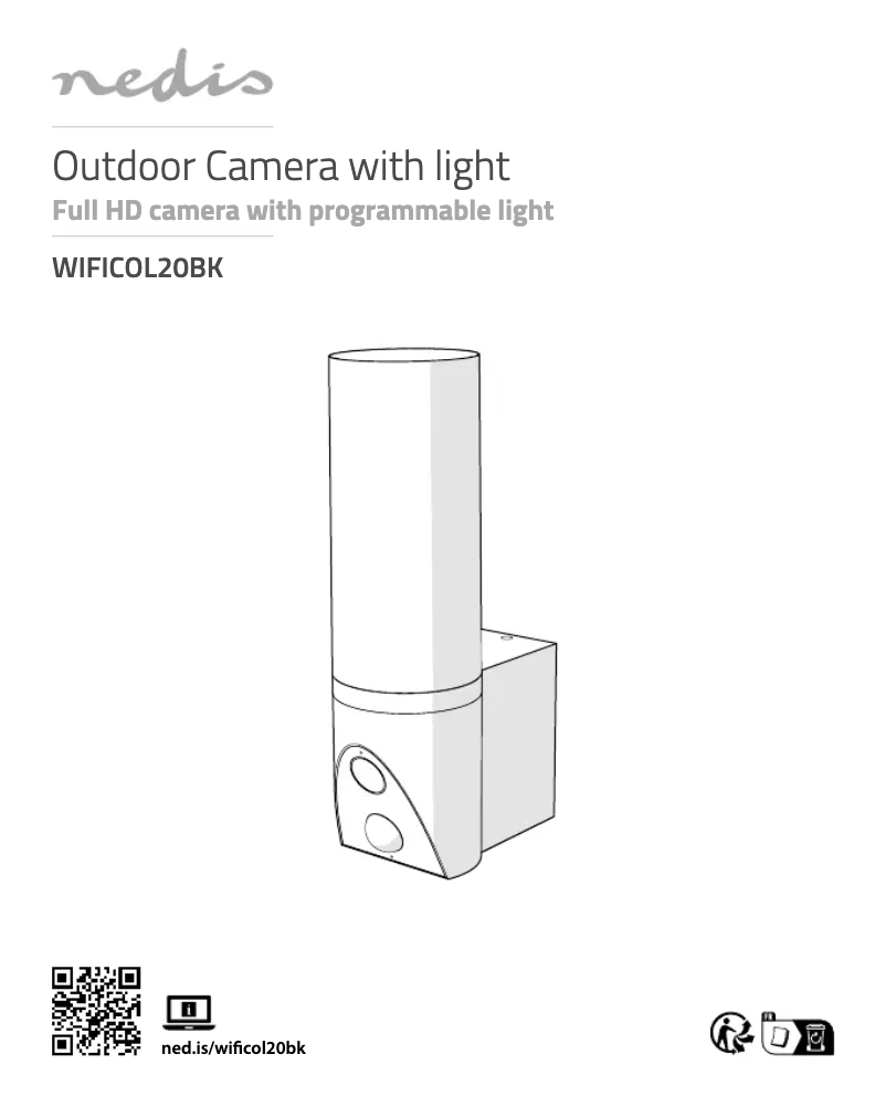 Image de la première page du manuel de l'appareil WIFICOL20BK