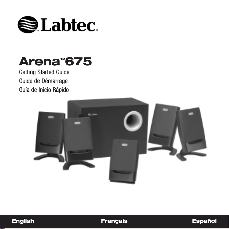 Image de la première page du manuel de l'appareil Arena 675