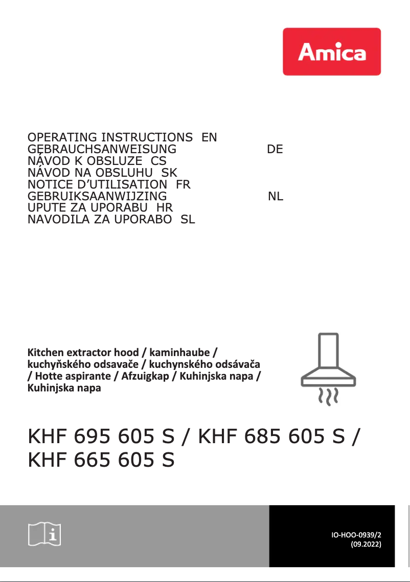 Page 1 de la notice Manuel utilisateur Amica KHF 695 605 S