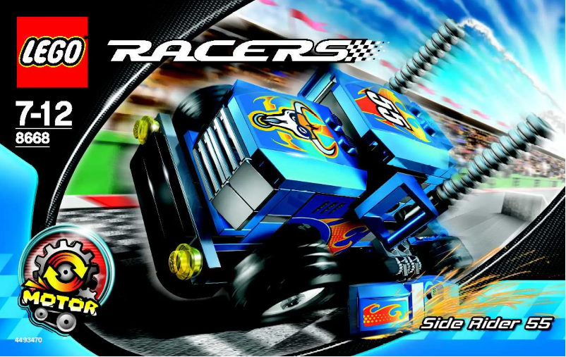Page 1 de la notice Manuel utilisateur Lego Racers 8668