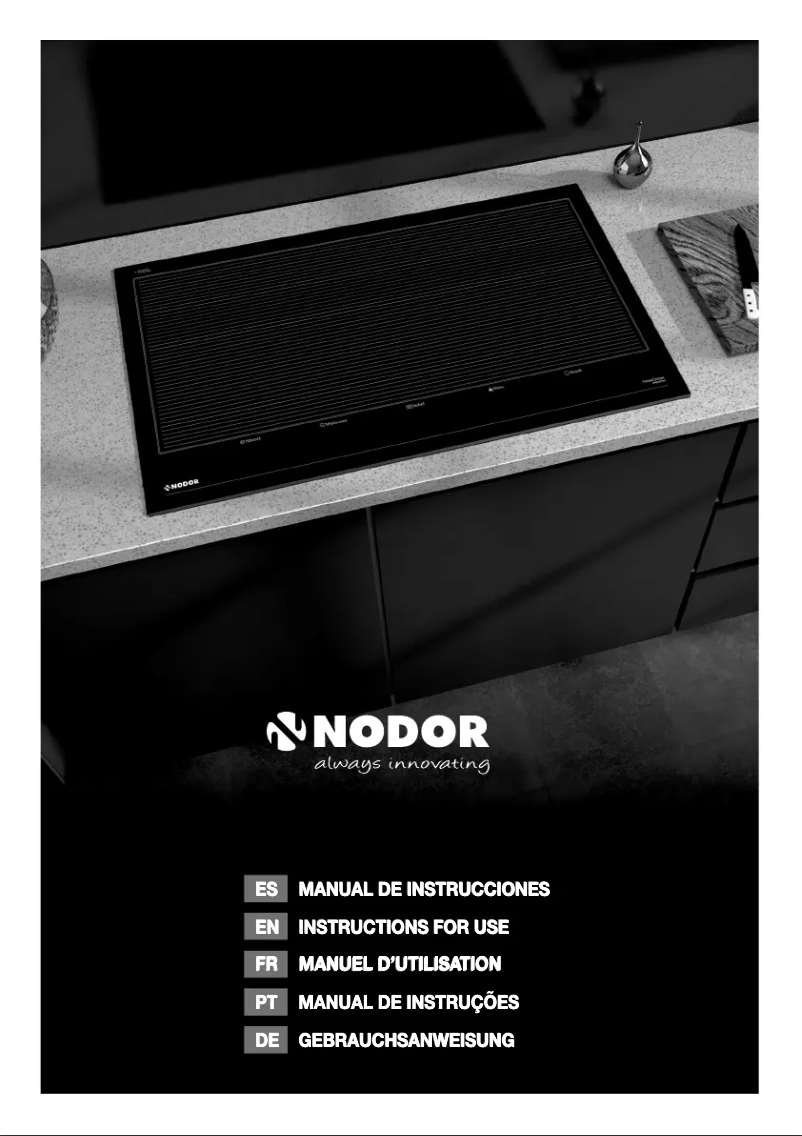 Page 1 de la notice Manuel utilisateur Nodor NorCook IH N7003 BK