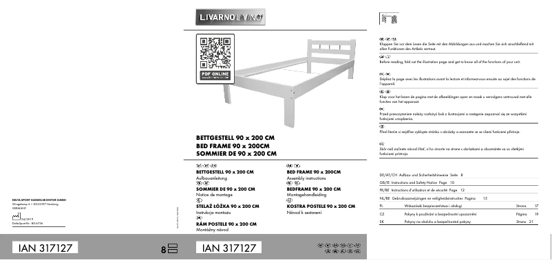 Page n°1 - Manuel utilisateur Livarno Lux IAN 317127