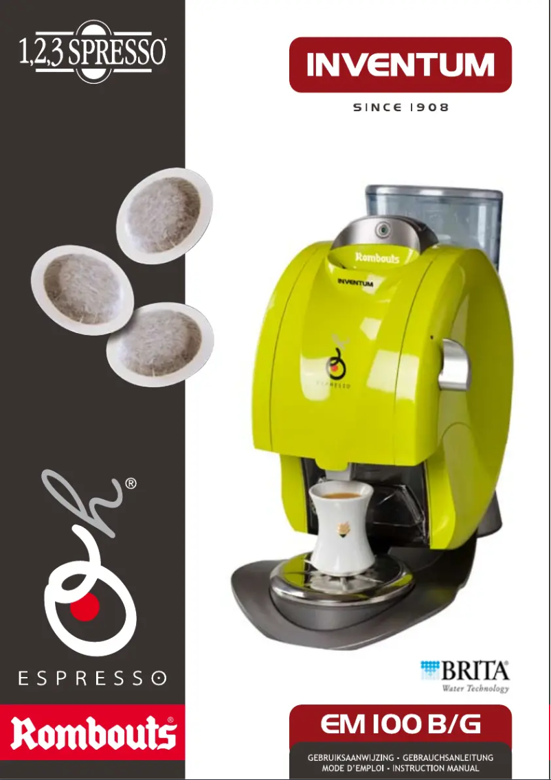 Page 1 de la notice Manuel utilisateur Inventum EM100G