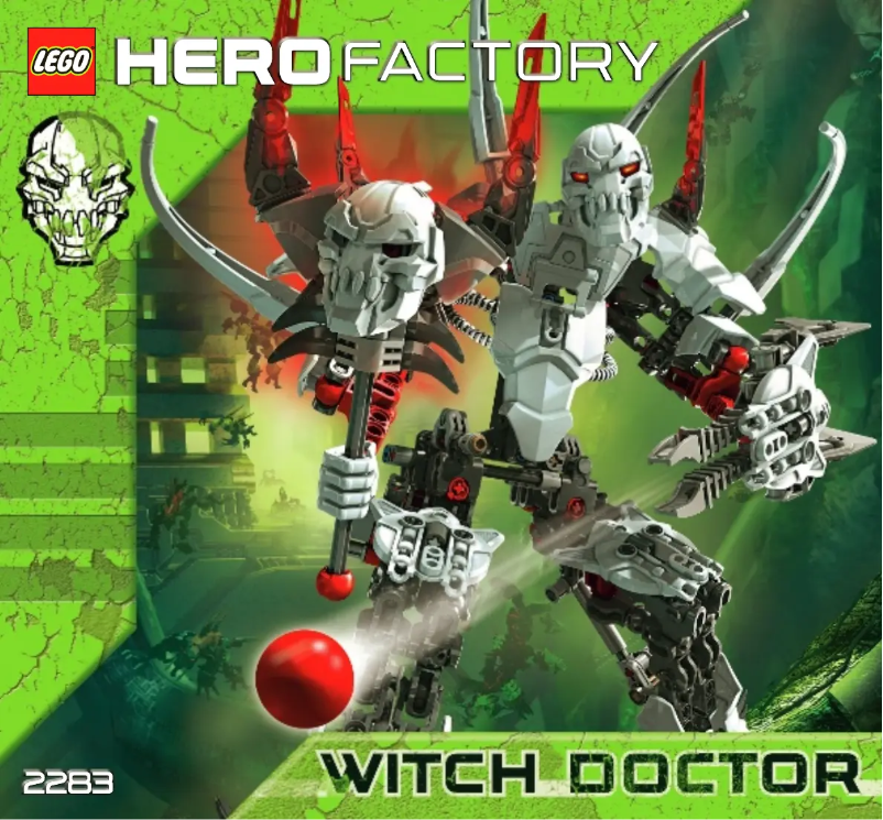 Page n°1 - Manuel utilisateur Lego Witch Doctor