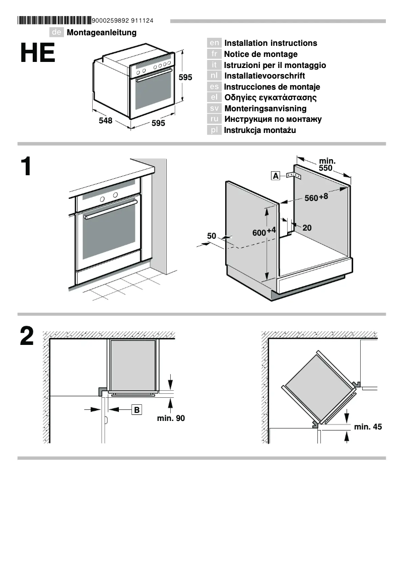 Page n°1 - Manuel utilisateur Neff E12M12N0