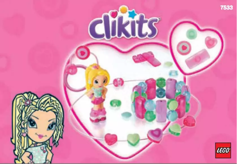 Page 1 de la notice Manuel utilisateur Lego Clikits 7533