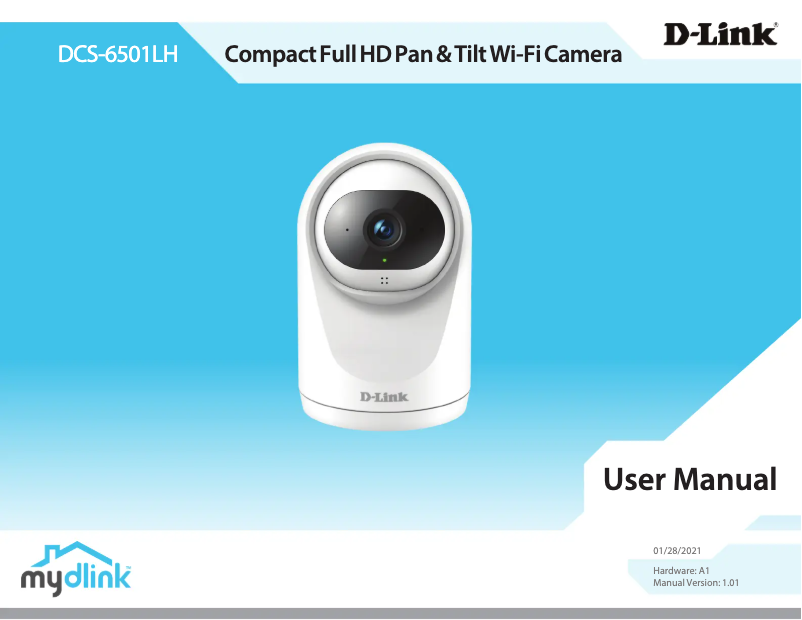 Image de la première page du manuel de l'appareil DCS-6501LH/E