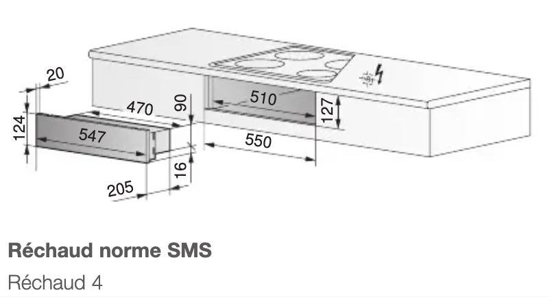 Page 1 de la notice Manuel utilisateur SIBIR Réchaud 4 33013 blanc