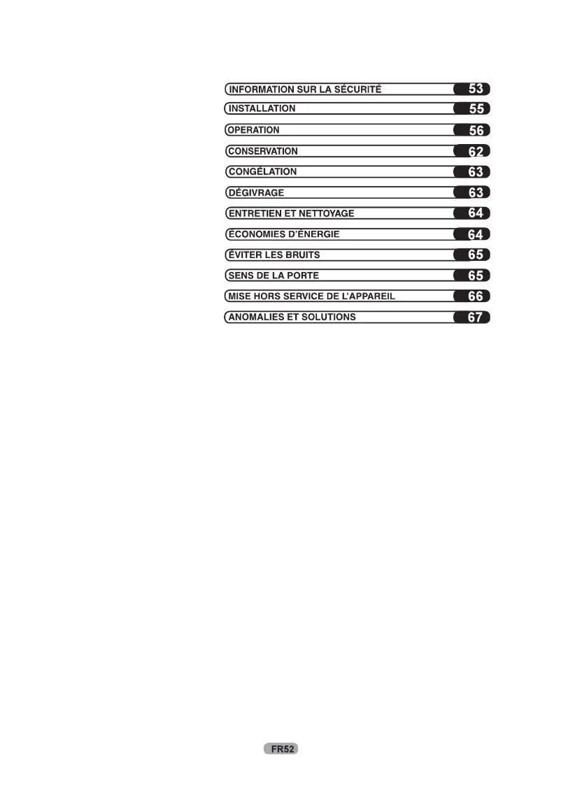 Page 1 de la notice Manuel utilisateur Hoover HCF 5172BK