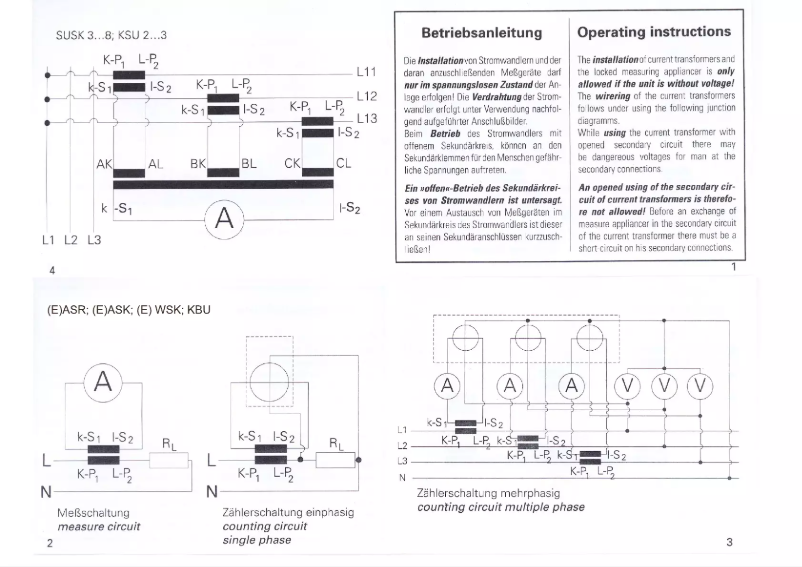Page n°1 - Manuel utilisateur MBS WSK 40