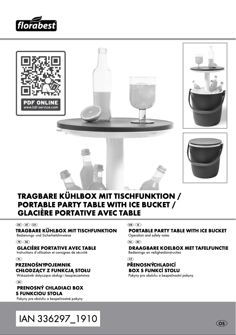 Image de la première page du manuel de l'appareil IAN 336297