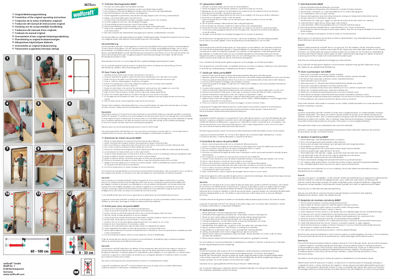 Page n°1 - Manuel utilisateur Wolfcraft 3675000