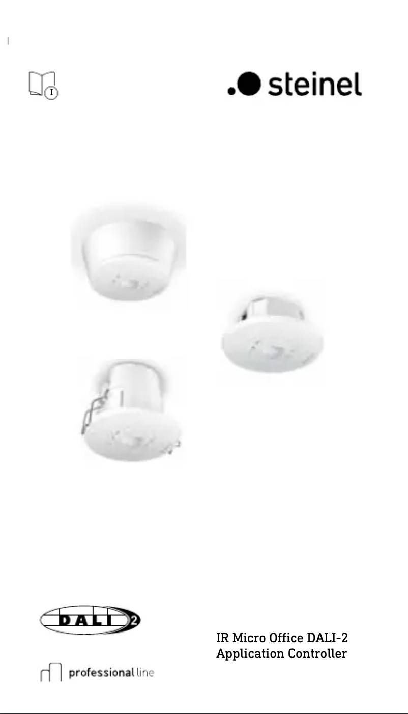 Page 1 de la notice Manuel utilisateur Steinel IR Micro Office DALI-2